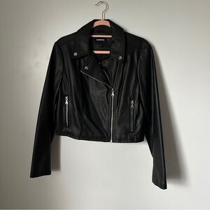 Express leather jacket